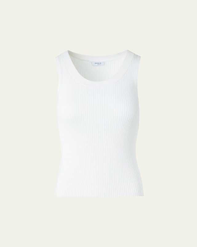 Twisted Rib Knit Tank Top